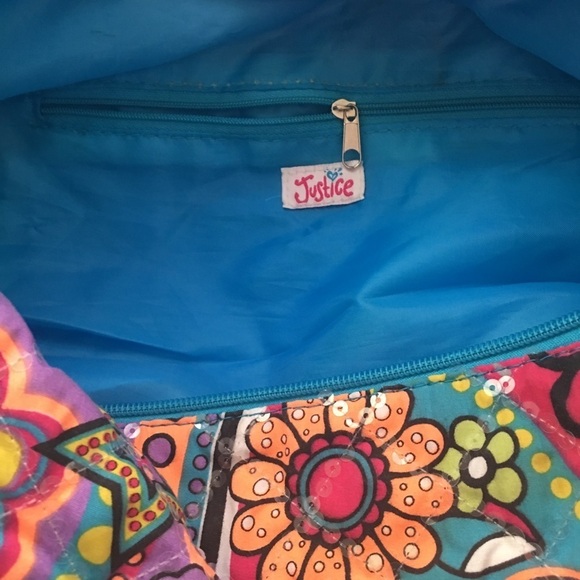 🎉HP🎉JUSTICE GIRLS DUFFLE BAG - Picture 5 of 7